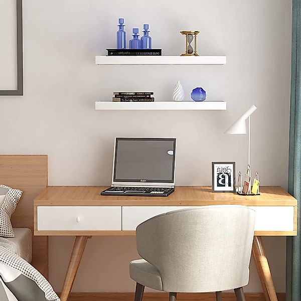EUGAD Wandregal, 2-tlg., Holz Board Modern günstig online kaufen