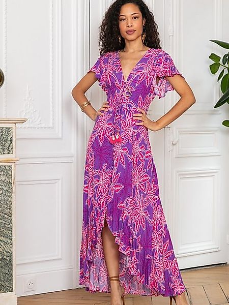 ANNIS Fashion & Accessoires Maxikleid "GIORGIA" (1-tlg) NEU. Viskose, lang günstig online kaufen