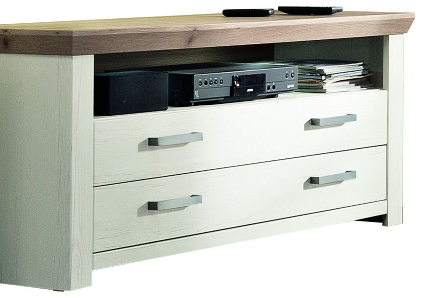 set one by Musterring Lowboard "York" Typ 32, mit 4 Schubkästen, Beleuchtun günstig online kaufen