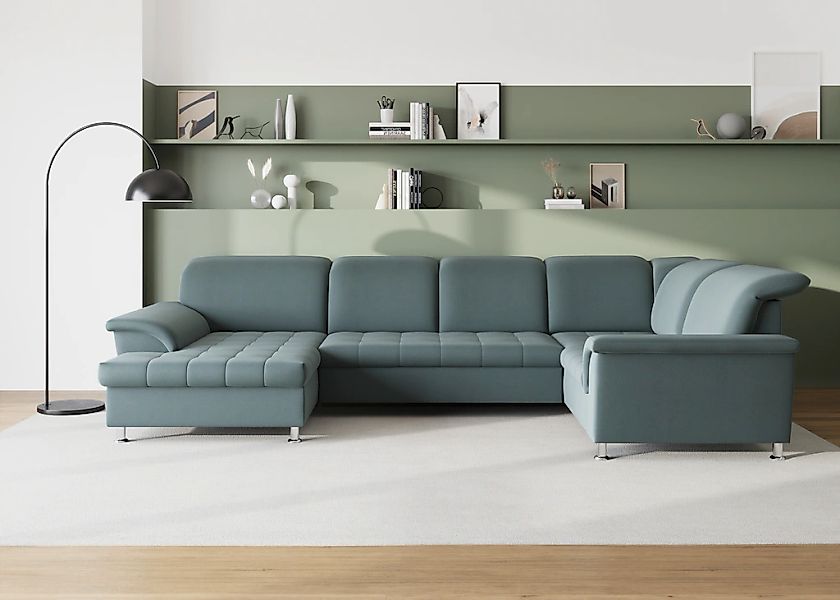 DOMO collection Wohnlandschaft "Franzi optional mit Bettfunktion, Bettkaste günstig online kaufen