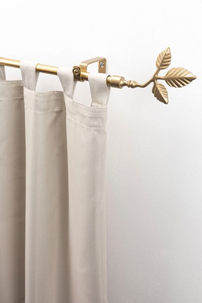 GARESA Gardinenstange "SHEET mit offenem Träger" Ø 16 mm 1 läufig-läufig Wu günstig online kaufen