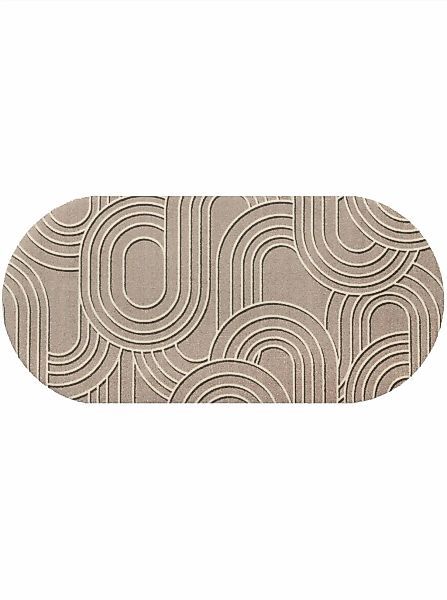 Fußmatte oval 9 mm Höhe günstig online kaufen