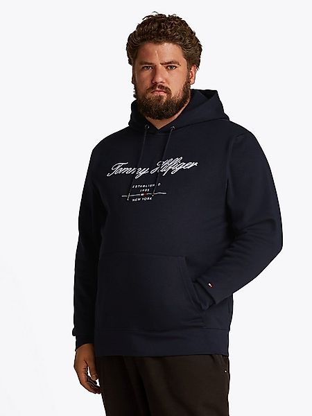 Tommy Hilfiger Big & Tall Sweatshirt BT-SCRIPT LOGO HOODY-B in Großen Größe günstig online kaufen
