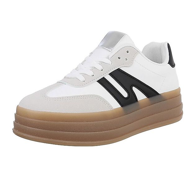 Ital-Design Damen Low-Top Freizeit Sneaker (88843369) Keilabsatz/Wedge Snea günstig online kaufen
