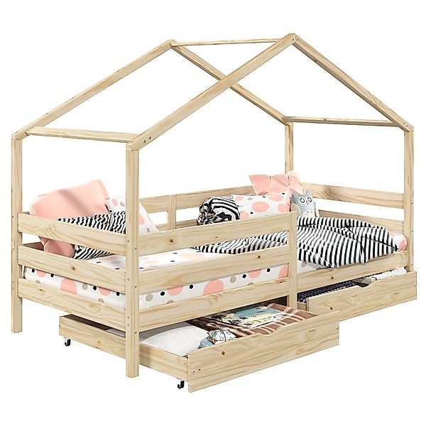 IDIMEX Kinderbett ENA, Hausbett Montessori 90 günstig online kaufen