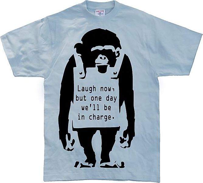 BANKSY T-Shirt Laugh Now T-Shirt günstig online kaufen