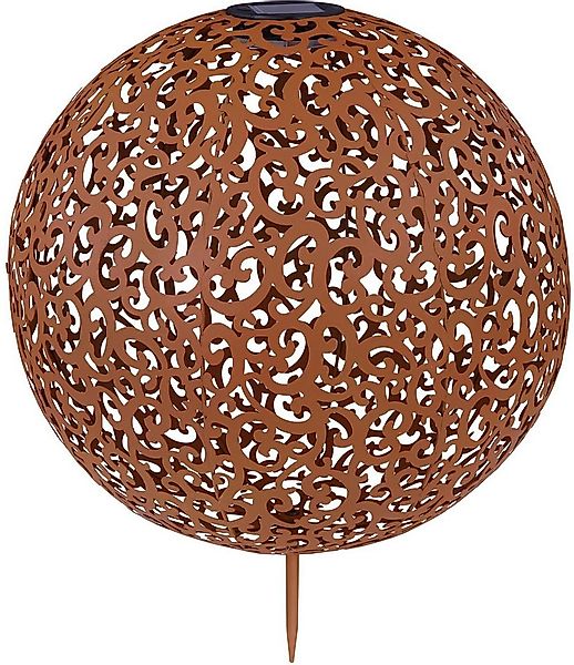 GLOBO LIGHTING LED Solarleuchte SOLAR, LED fest integriert, Warmweiß, Solar günstig online kaufen