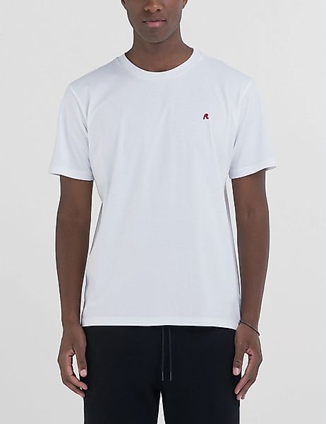 Replay T-Shirt mit kleinem Label auf günstig online kaufen