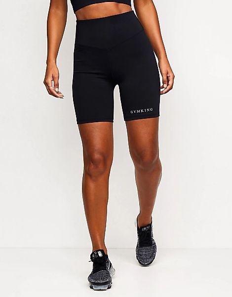 Gym King – Dynamic-Shorts in Schwarz günstig online kaufen