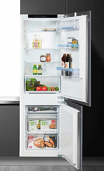 BOSCH Einbaukühlgefrierkombination Serie 4 "KIV86VFE1" 177,2 cm hoch 54,1 c günstig online kaufen