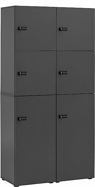 Schildmeyer Garderoben-Set "Locked Spind Schrank Set mit 4 Spinden" 4 Stk. günstig online kaufen
