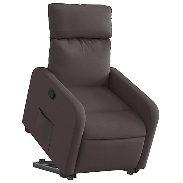 vidaXL Relaxsessel mit Aufstehhilfe Dunkelbraun Stoff Modell 25 günstig online kaufen