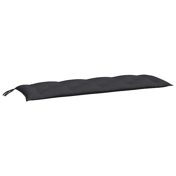 vidaXL Gartenbank-Auflagen 2 Stk Schwarz 150x50x7 cm Oxford-Gewebe 361704 günstig online kaufen