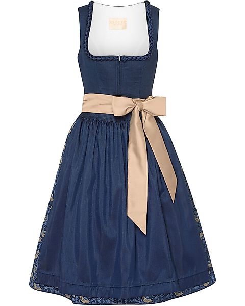 KRÜGER COLLECTION Dirndl Midi-Dirndl mit Jacquardrock günstig online kaufen