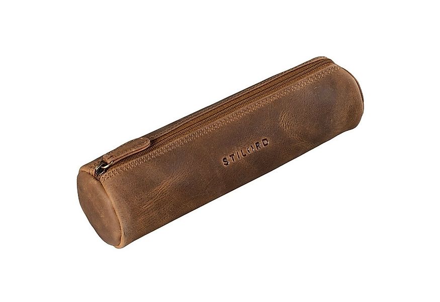 STILORD Etui "Miller" Federmappe Leder Rund günstig online kaufen
