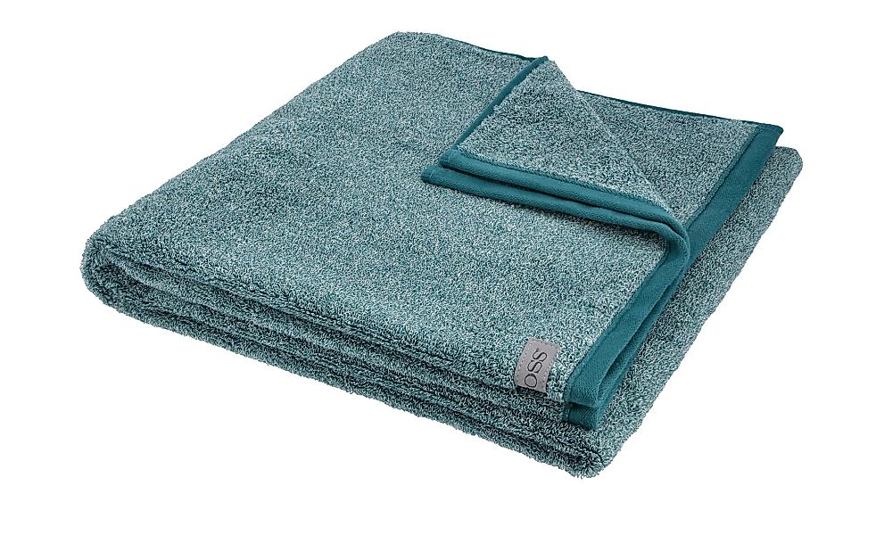 Ross Duschtuch  412 Melange - grün - 100% Baumwolle - 70 cm - Heimtextilien günstig online kaufen