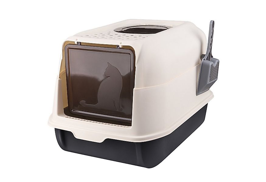 JEOBEST Katzentoilette Cat Litter Box, Katzen klo, Katzenklo mit Kapuze, XL günstig online kaufen