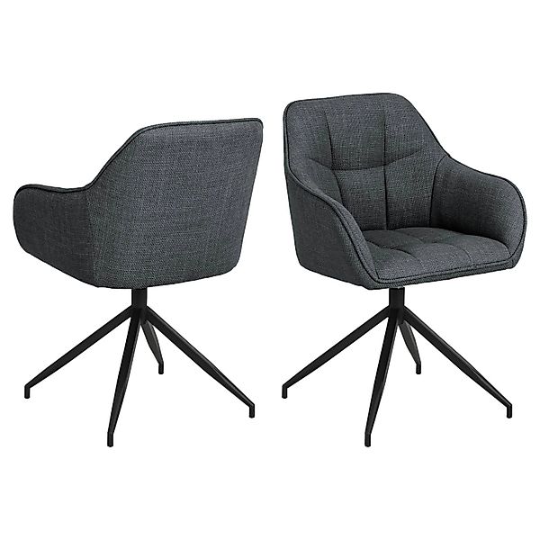 ACTONA GROUP Armlehnstuhl "Brenda Esszimmerstuhl, Polsterstuhl," () Drehfun günstig online kaufen