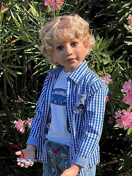 CMTPUPPENGALERIE Stehpuppe Timo von Monika Levenig - blond - 122 cm - (1-tl günstig online kaufen