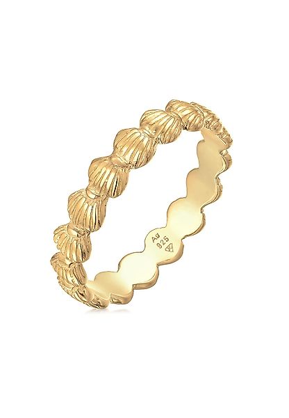 Elli Fingerring Bandring Muscheln Maritim Beach günstig online kaufen
