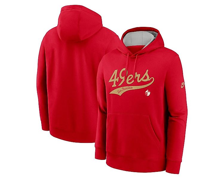 Nike Kapuzenpullover Nike Hoodie San Francisco 49ers Nike Club Fleece günstig online kaufen