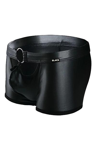 CUT4MEN Boxershorts Knapper schwarzer Herren Wetlook günstig online kaufen