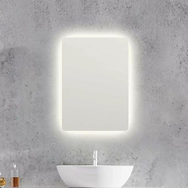 Spiegel mit Beleuchtung für Bad 70 cm hoch günstig online kaufen