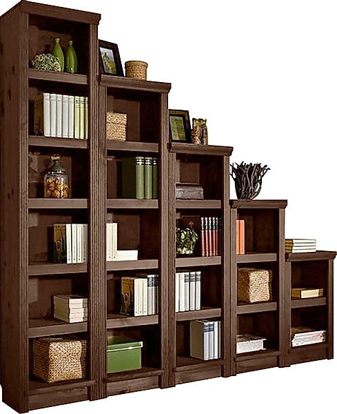 Home affaire Bibliothek "Soeren Stege" 5 Stk. tlg. Aus Massiver Kiefer günstig online kaufen