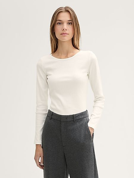 TOM TAILOR Denim Langarmshirt Langarmshirt mit günstig online kaufen