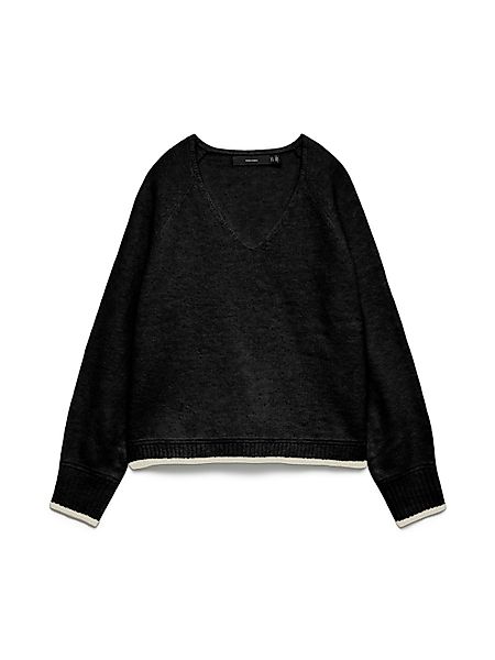 Vero Moda Strickpullover VMAQUARIUS LS V-NECK günstig online kaufen