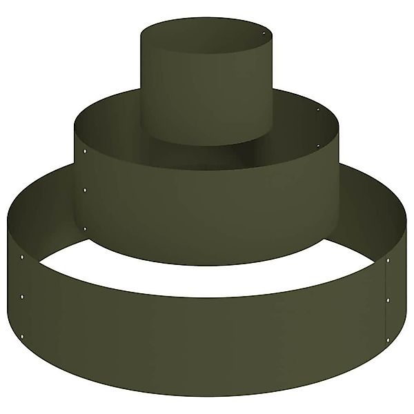 vidaXL Blumentopf Gartenblumentopf Olivgrün 90 x günstig online kaufen
