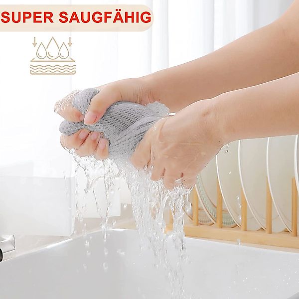 MODFU Geschirrtuch Geschirrtücher Küchentücher Set Spüllappen günstig online kaufen