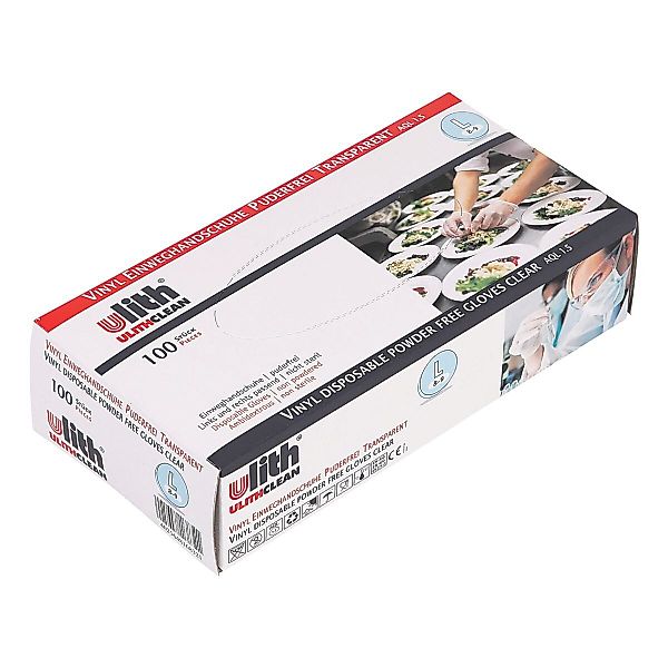 Ulith Einweghandschuhe (100-St) re/li passend, Vinyl, günstig online kaufen