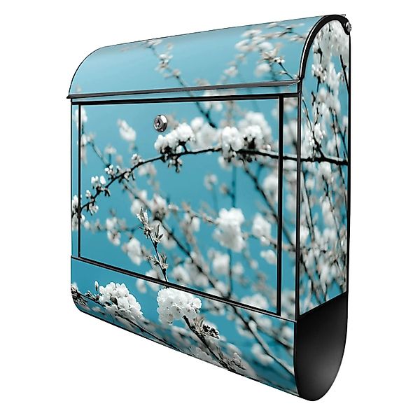 Banjado Design Briefkasten Schwarz Pulverbeschichtet 39x47x14cm 2 Schlüssel günstig online kaufen