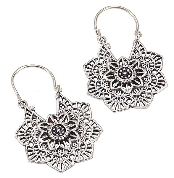 Guru-Shop Paar Ohrhänger Tribalohrringe aus Messing, Ethnoohrringe -.. günstig online kaufen