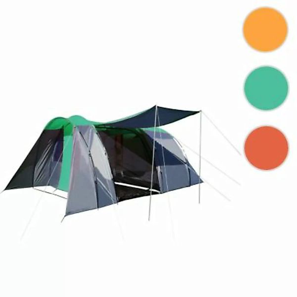 HWC Mendler Campingzelt 6 Personen grün/grau  Kinder günstig online kaufen
