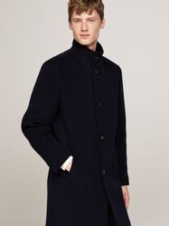 Tommy Hilfiger Wollmantel DC STAND COLLAR günstig online kaufen