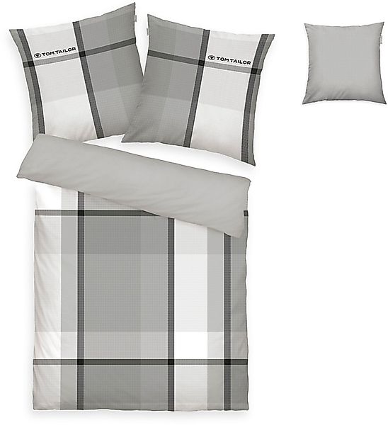 TOM TAILOR HOME Bettwäsche »Lenny in Gr. 135x200 oder 155x220 cm« 3 Stk. tl günstig online kaufen