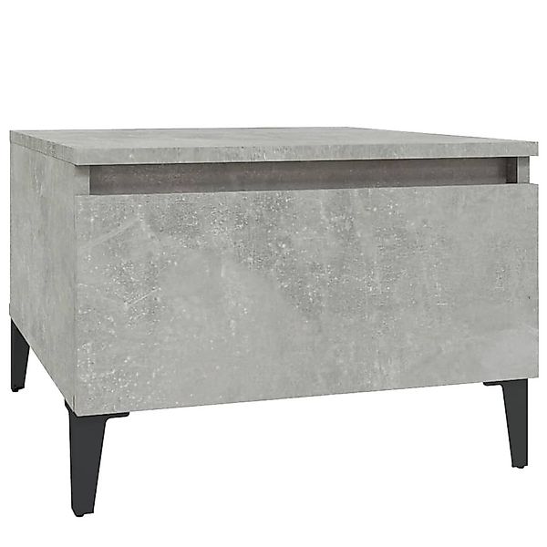 vidaXL Beistelltisch Beistelltisch Betongrau 50x46x35 cm günstig online kaufen