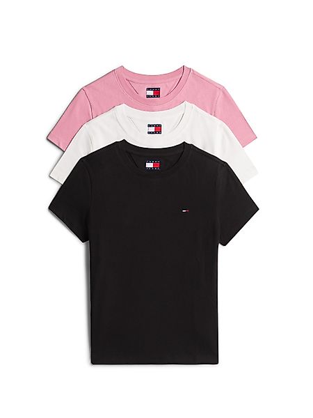 Tommy Jeans Kurzarmshirt TJW 3PACK C-NECK günstig online kaufen