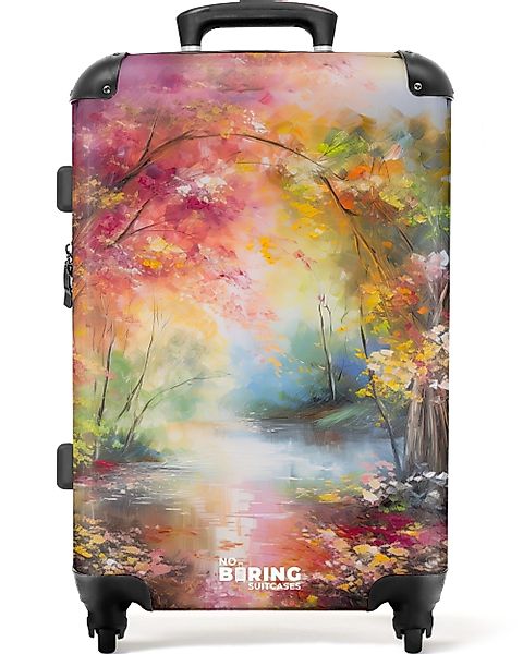 NoBoringSuitcases.com© Hartschalen-Trolley Landschaft - Ölgemälde - günstig online kaufen