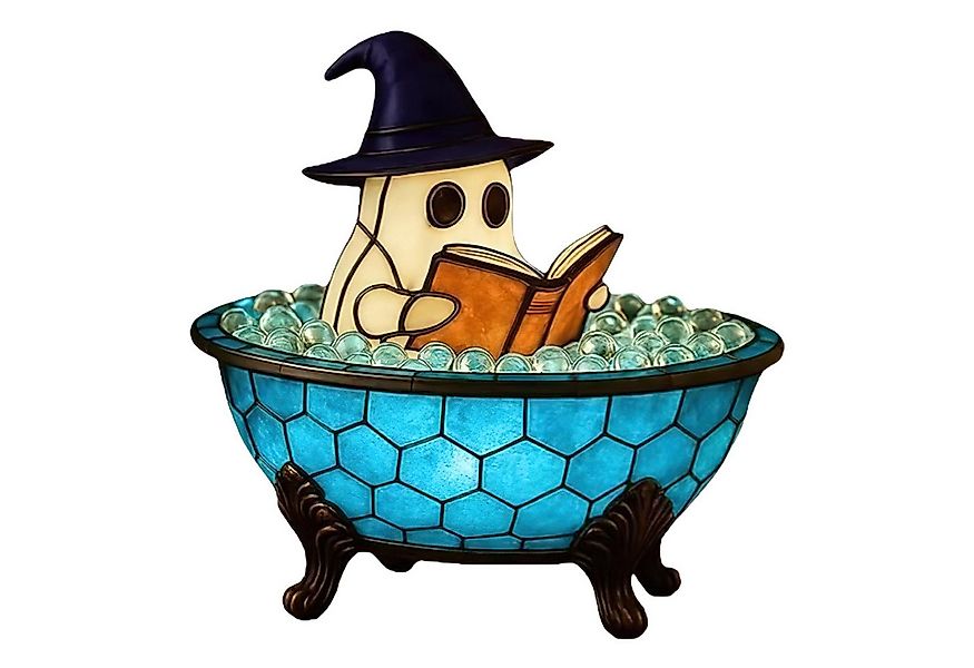 Refttenw LED Dekolicht Halloween Deko Badewannen Geister Nachtlicht, USB Na günstig online kaufen