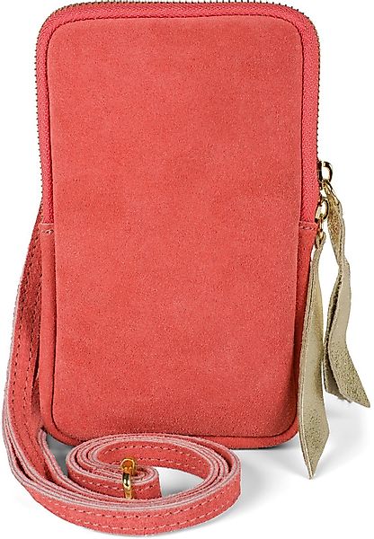 styleBREAKER Mini Bag Echtleder Handy Umhängetasche günstig online kaufen