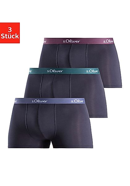 s.Oliver Boxer Boxershorts für Herren (3-St), günstig online kaufen