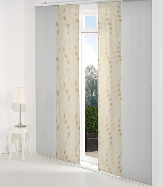 Wirth Schiebegardine "LUPARA" Paneelwagen 1 Stk. tlg. Inkl. Montagezubehör günstig online kaufen