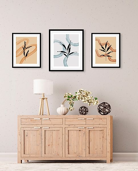 queence Bild »Set Hera«, (1 St.), HD Premium Poster-Druck inkl. Holzrahmen günstig online kaufen