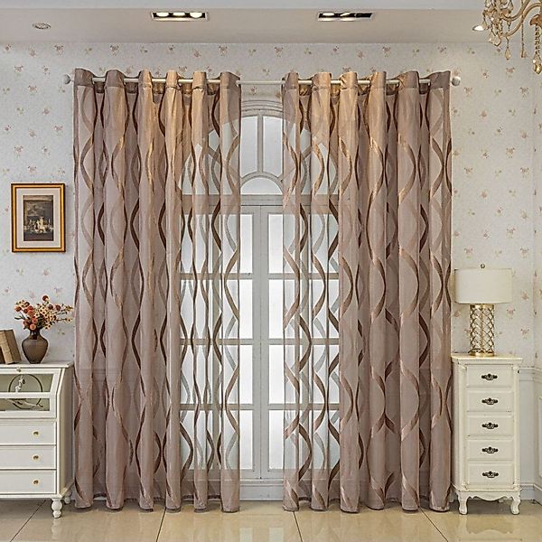 BYSURE Gardine, Ösen (2 St), halbtransparent, günstig online kaufen