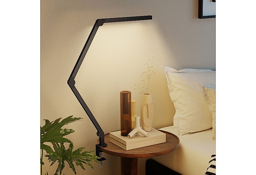 HOMCOM Tischleuchte mit 96 LEDs, Dimmbar, Farbwechsel, LED, anpassbare Hell günstig online kaufen