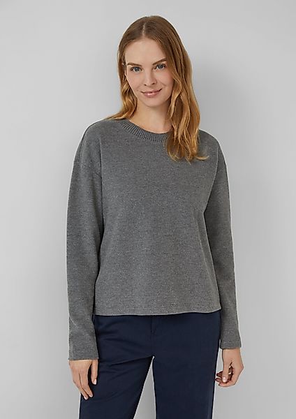 s.Oliver Sweatshirt Flauschiges Sweatshirt günstig online kaufen