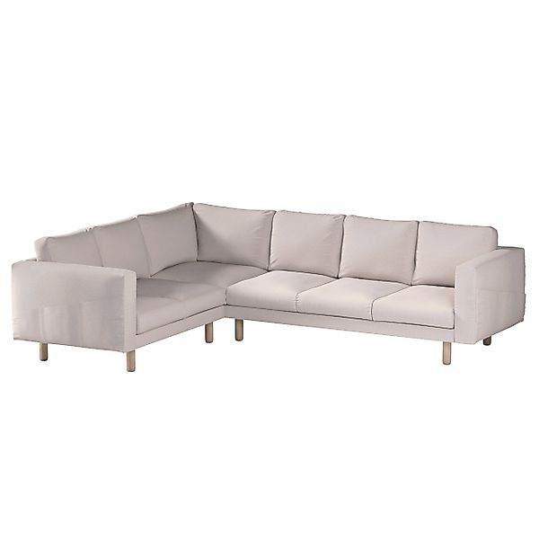 Bezug für Norsborg 5-Sitzer Ecksofa, hellbeige, Norsborg 5-Sitzer Ecksofabe günstig online kaufen